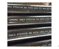 Astm A335 P11 Alloy Steel Pipes 8in Sch 100