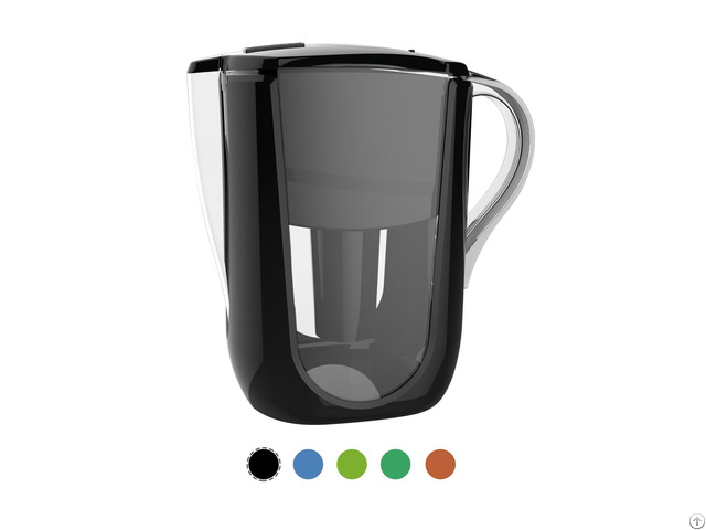 Aok 108a Black Alkaline Water Filter Pitcher