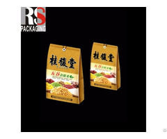 Customized Stand Up Pouch Food Bag With Zipper Aluminum Foil Packing