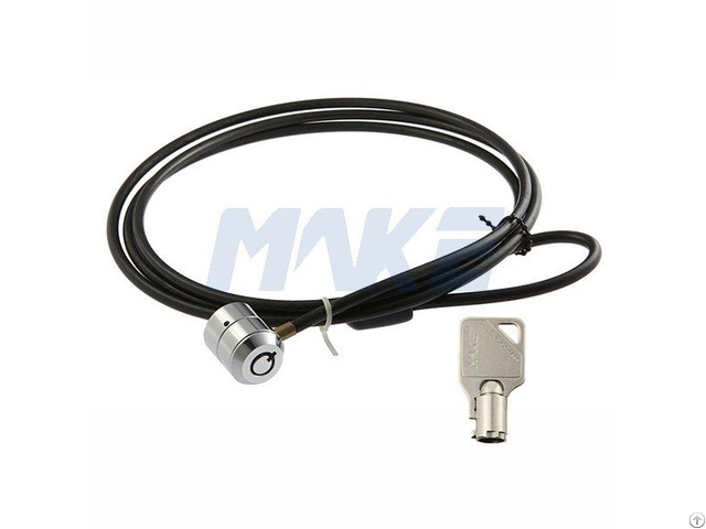 Bright Chrome Plated Laptop Lock Mk806