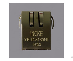Ingke Ykjd 8169nl 100 Percent Cross 7499011121a Through Hole Rj45 Magnetic Jack Connector