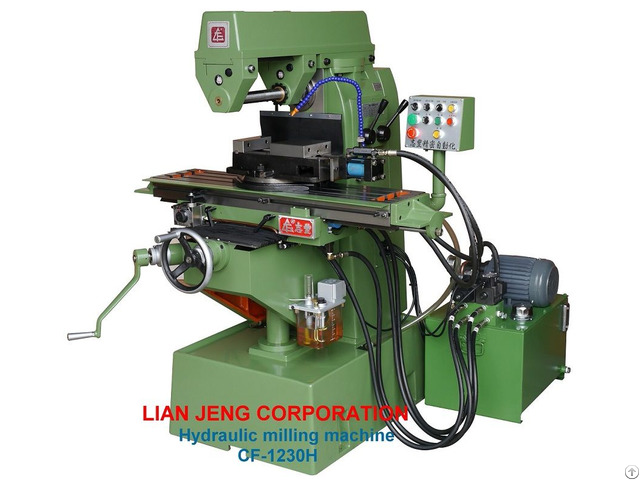 Hydraulic Milling Machine 1230h Lian Jeng Corp