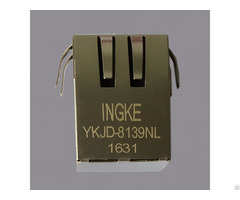 Ykjd 8139nl 100 Percent Cross Hfj11 S101e L21 Rj45 Jacks With Integrated Magnetics