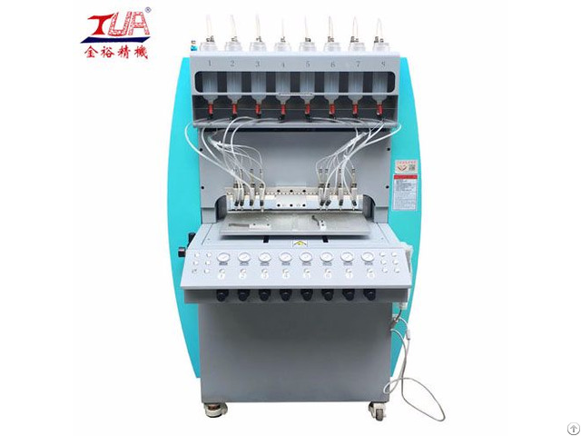 Jinyu High Speed Pvc Slipper Pieces Dispensing Injection Making Machine