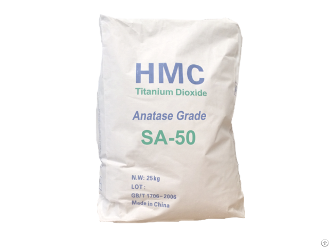 Titanium Dioxide Anatase Type Fiber Grade Sa 50