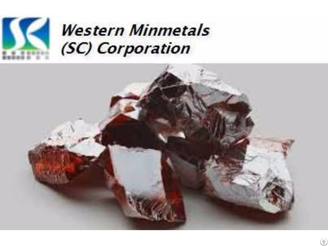 Zinc Telluride Znte 5n At Western Minmetals Sc Corporation