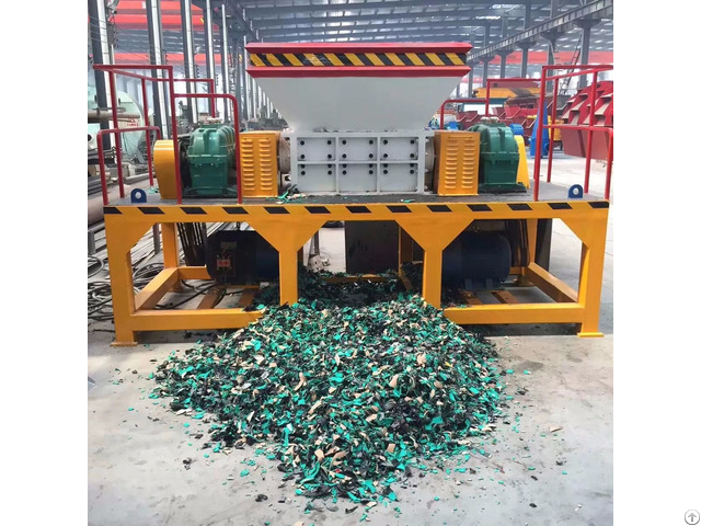 Ling Heng Bottles Shredder Waste Plastic Scrap Shredding Machine Rubber Crushing For Sale