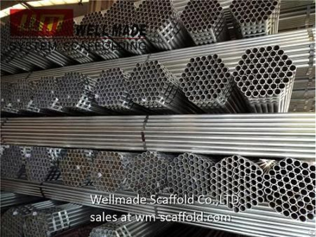 Scaffold Tube Gi Scaffolding Pipe H R Steel Tubes