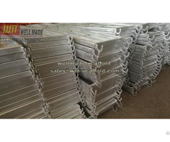 Metal Scaffold Plank With Hooks For Scaffolding System