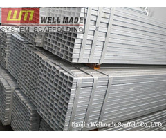 Steel Hollow Pipe Square Tube Scaffolding Beam
