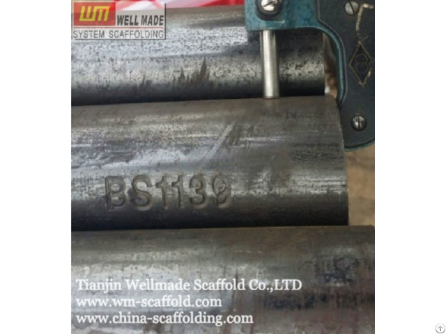 Construction Frame Bs En39 Galvanized Scaffolding Pipe