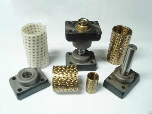 Ball Cage Bearing Aluminum Brass Resin Base Used For Plastic Mould And Metal Pressing Die