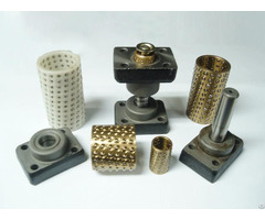 Ball Cage Bearing Aluminum Brass Resin Base Used For Plastic Mould And Metal Pressing Die