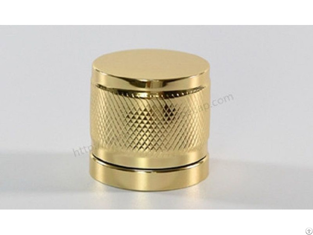 Golden Aluminum Perfume Cover