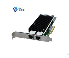 Grt Latest Pcie Nic 2 Port Copper Rj45 Network Interface Card For Servers