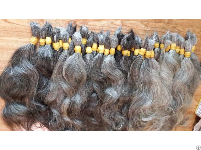 Double Gray Hair Can Bleach No Tangled Shedding Wholesale Price Top Best Quality Supplier