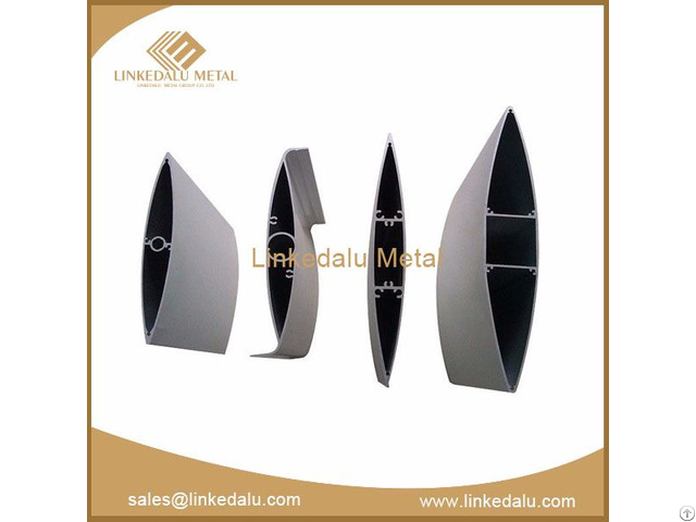 Aluminum Curtain Wall Section