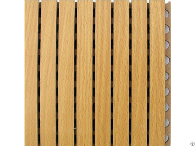 Grooved Timber Wooden Acoustic Wall Panels