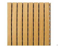 Grooved Timber Wooden Acoustic Wall Panels