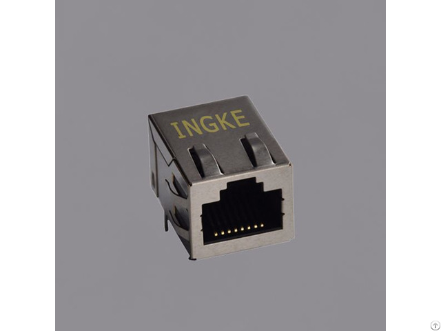 08b1 1x1t 06 F Ykju 8259nl Single Port Through Hole Magnetic Rj45 Connectors