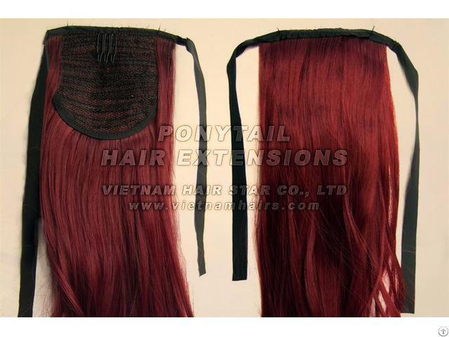 Ponytail Hair Extensions Wholesale Price Premium Quality Top Gold Supplier