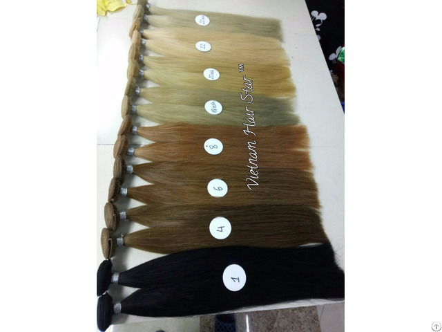 Standard Double Drawn Remy Weft Hair Factory Price