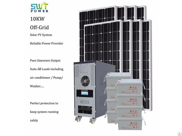 10kw Stand Alone Off Grid Solar Energy System