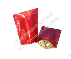 Customized Stand Up Ziplock Plastic Coffee Bean Packaging Bag