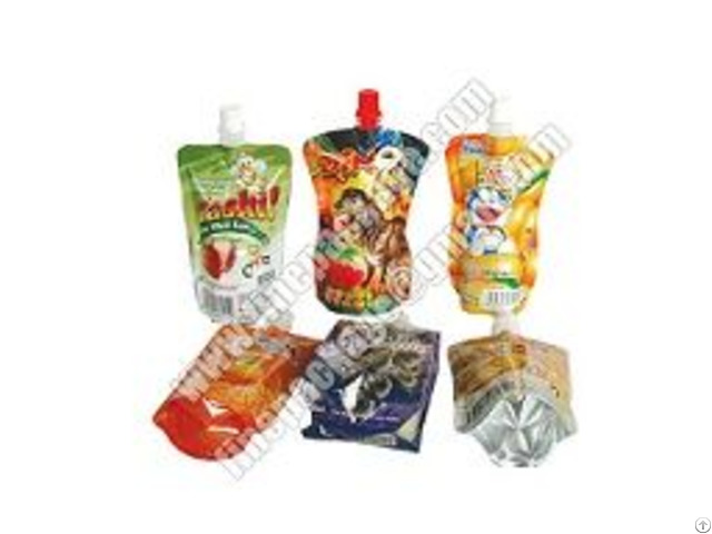 Juice Drink Spout Pouch Bag