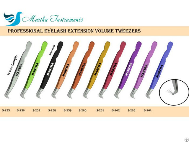 Professional Eyelash Extension Volume Tweezers 11 Cm