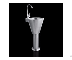 Stainless Steel Cup Shaped Wash Basin Without Fauct