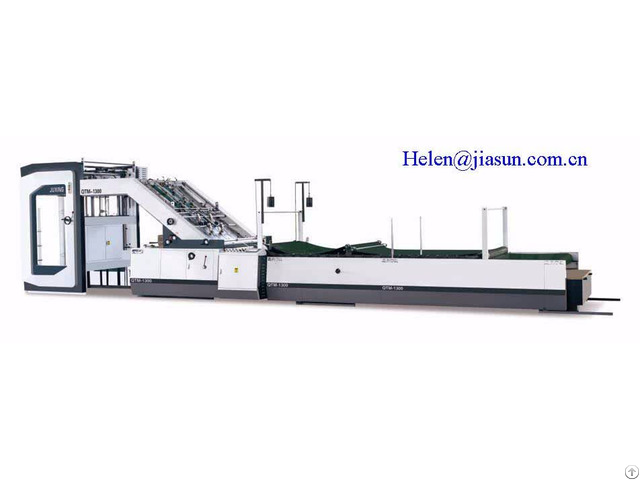 Qtm1300 1450 1650 High Speed Automatic Flute Laminator