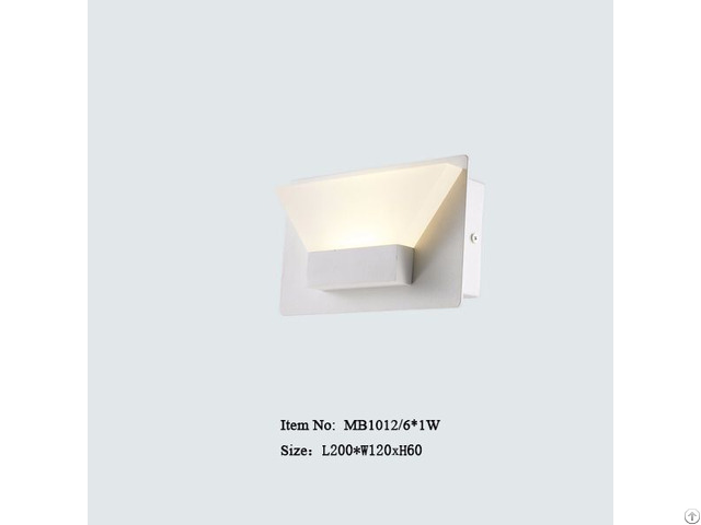 Indoor 6w Led Bedside Wall Lights