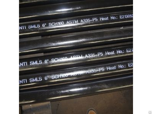 Alloy Steel Seamless Pipe Astm A335 P5