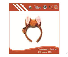 Plush Fox Ears Animal Hair Band