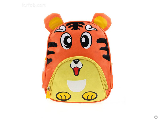 Cute Cartoon Kids Backpack Flannel Children School Bag For Gift