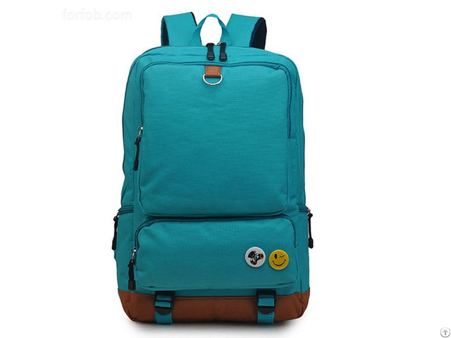 Fashion Nylon Women Foldable Backpack College Middle High School Bag For Teenager Girl Lady