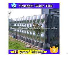 Factory Best Price Stainless Steel 304 316 Bolted Water Tank