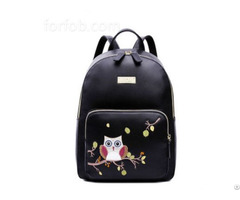Mini Custom Designer Women Pu Leather Fashion Backpack Bag