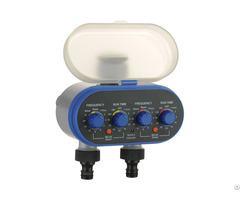 Dual Outlet Electronic Water Timer Ball Valve