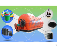 Waste Tyre To Oil Pyrolysis Plant