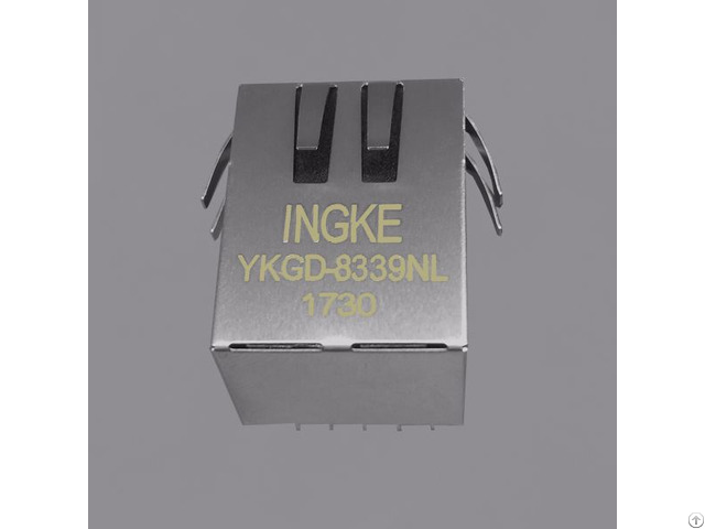 Ingke Technology Ykgd 8339nl 100 Percent Cross 1840475 Through Hole Rj45 Magnetic Jack Connectors