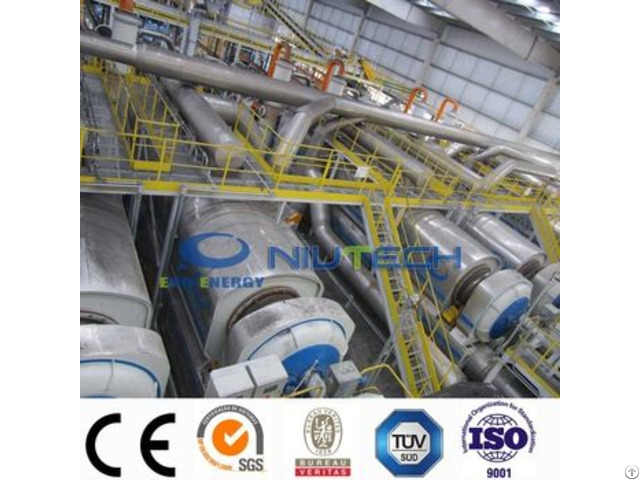 Industrial Continuous Waste Plastic Pyrolysis Production Line