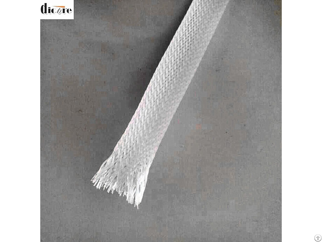 White Flexible Colored Mesh Sleeving