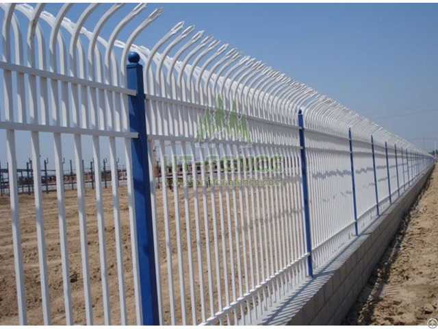 Bent Top Fence