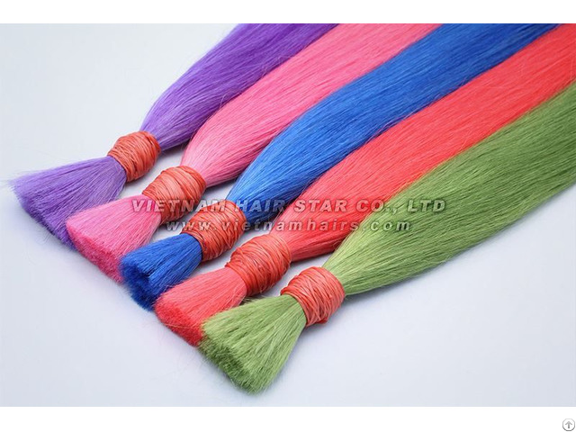 Human Hair Fashion Color Bulk