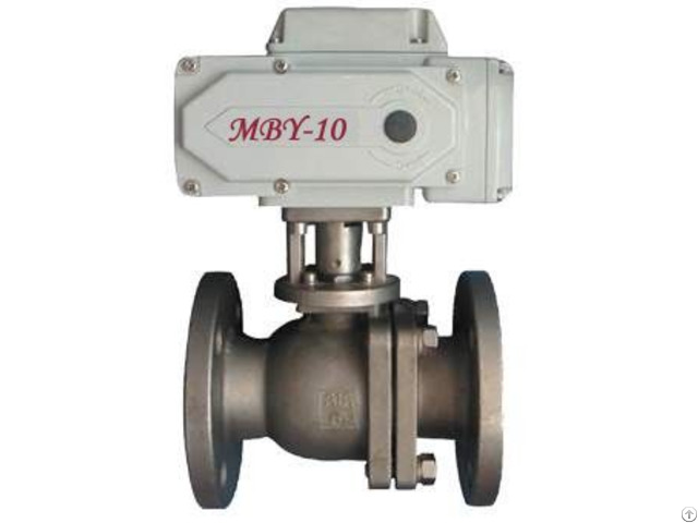 Stainless Steel Flange Electric Ball Valve