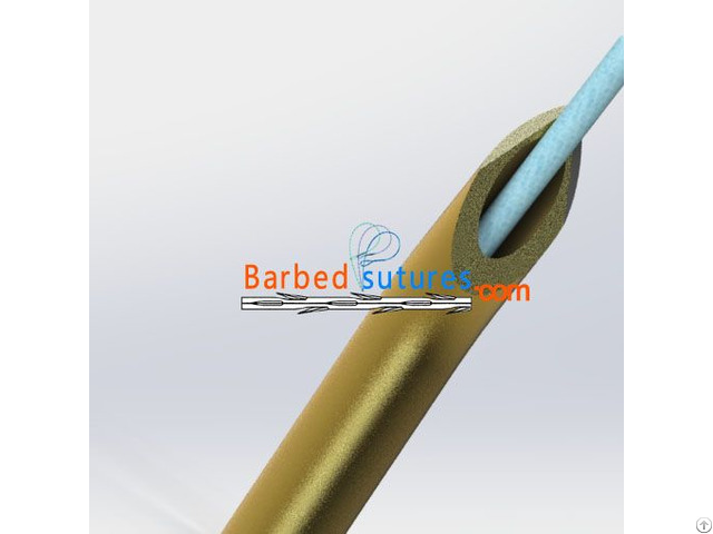 Gold Thread Lift Needle