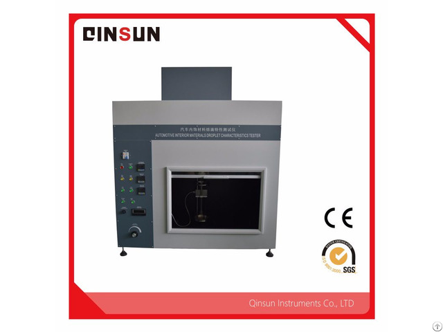 Automotive Interior Materials Droplet Characteristics Tester