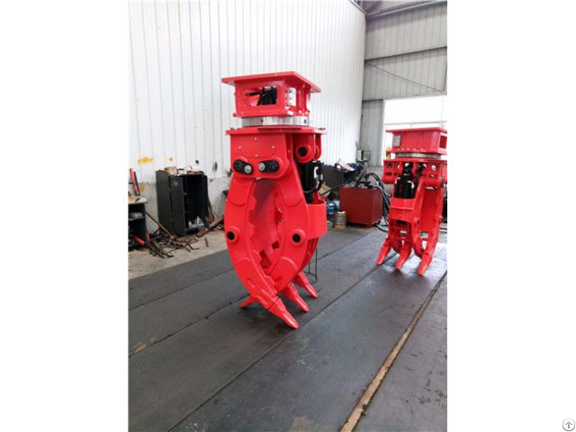 Excavator Five Fingers Stone Grapple Made In China